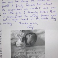 TESTIMONIAL ON HOW ACUPUNCTURE AND IVF WORKED TOGETHER.